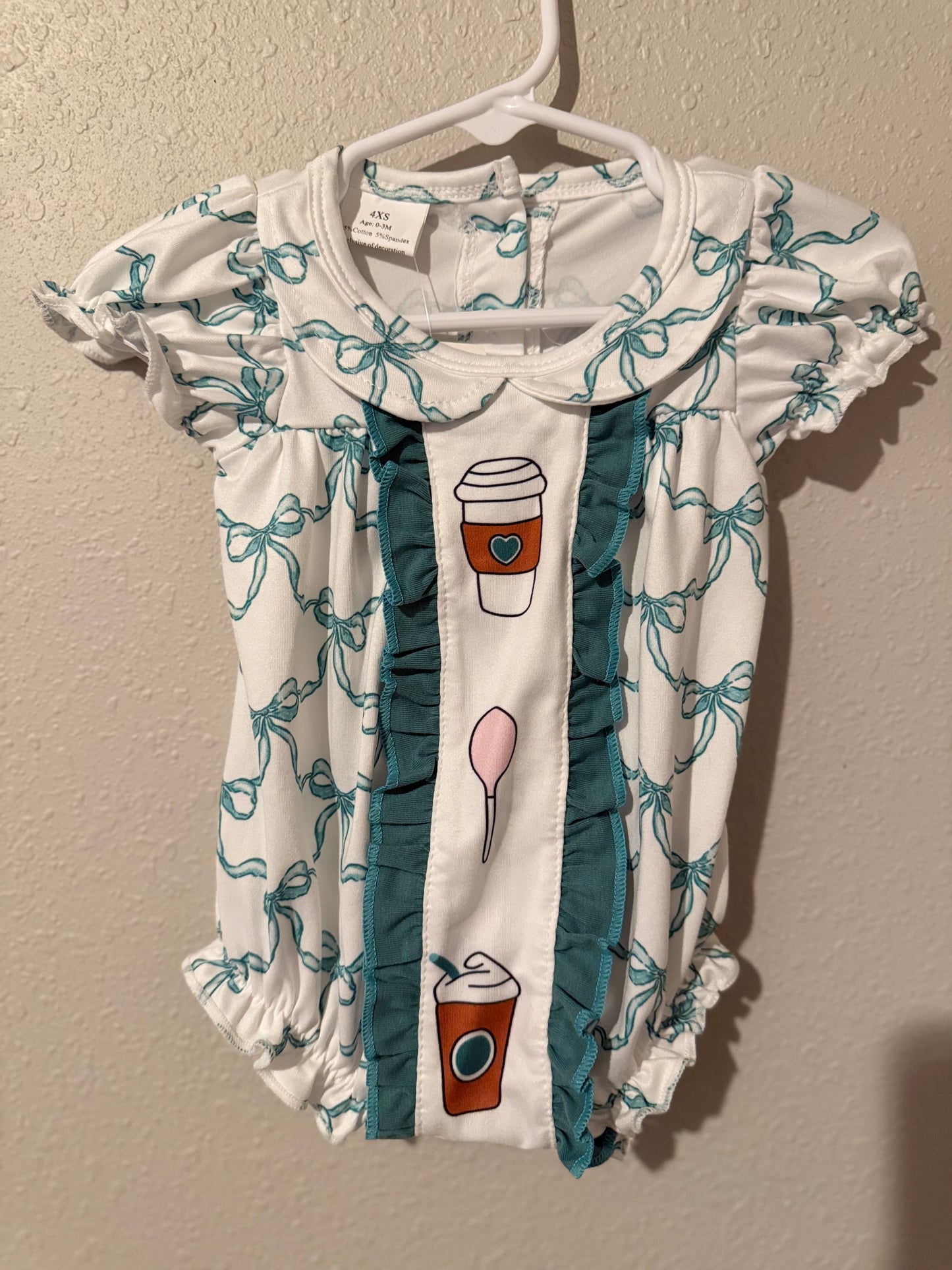 Coffee bubble romper