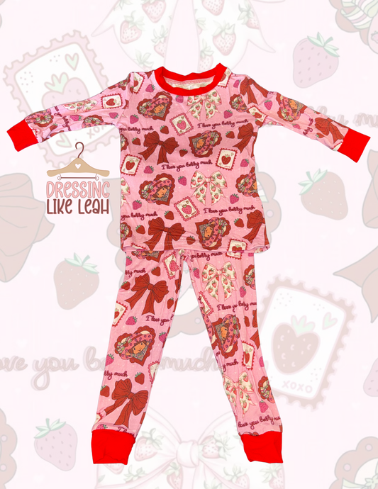 BERRY SWEET - BAMBOO - PANTS SET